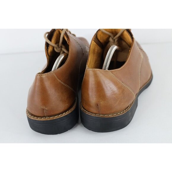 Sandro Moscolini Mens 11 EEE Brazil Leather Toe Cap Oxford Dress Shoes Brown main image 6